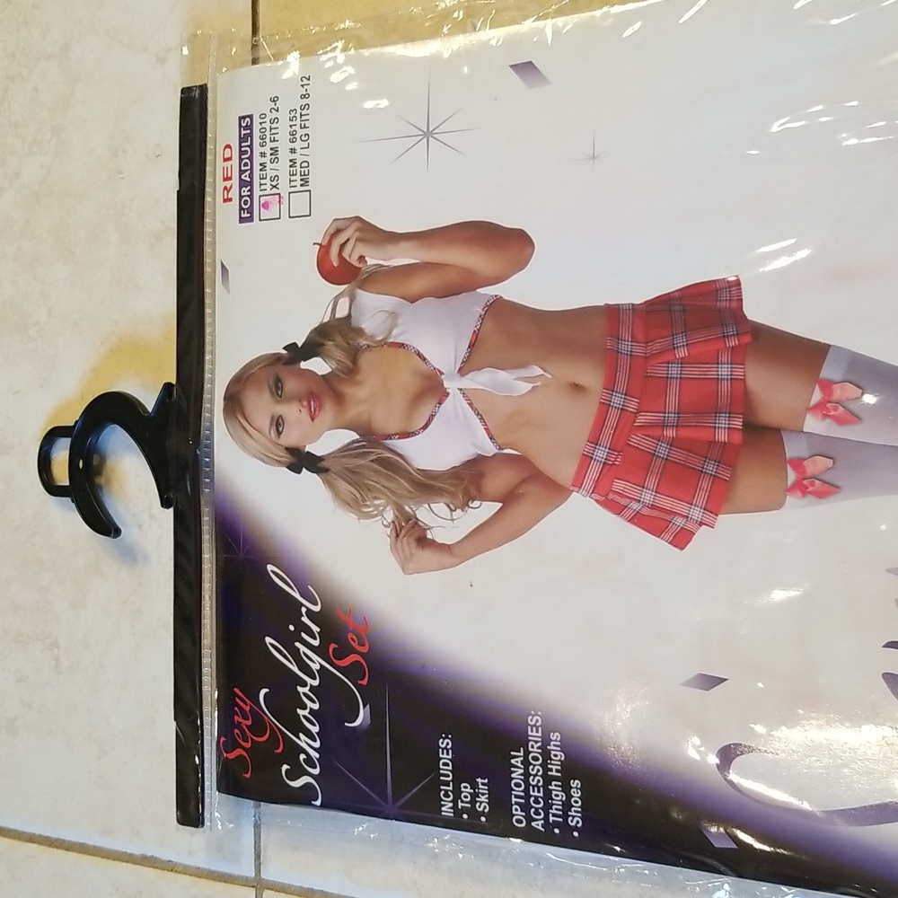 NWT Sexy Schoolgirl set XS - Picture 5 of 7